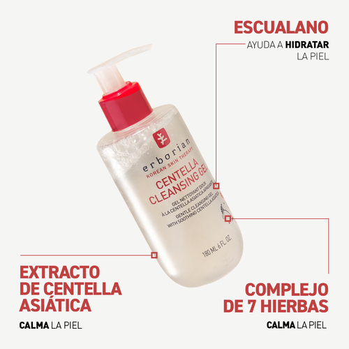 Vista 4/6 de Centella Cleansing Gel - Gel limpiador facial, , ES
